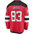 NJ.Devils #83 Christian Jaros Fanatics Branded Home Breakaway Player Jersey  Red Stitched American Hockey Jerseys