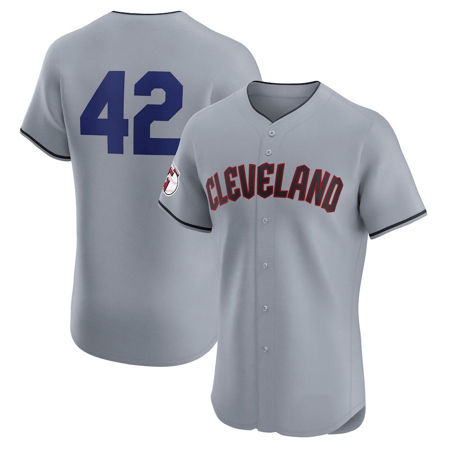 Cleveland Guardians Road 2024 Jackie Robinson Day Elite Jersey - Gray American Football Jerseys