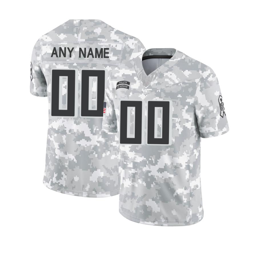 Custom A.Falcons Arctic Camo 2024 Salute To Service Limited Jersey