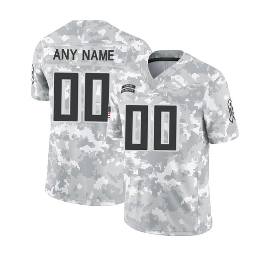 Custom A.Falcons Arctic Camo 2024 Salute To Service Limited Jersey