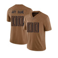 Custom A.Falcons Brown 2023 Salute To Service Limited Jersey