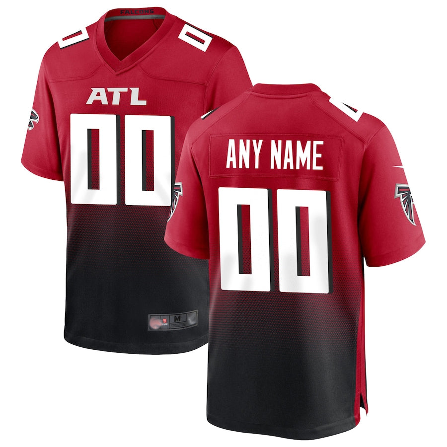 Custom A.Falcons Red Replica Home Vapor F.U.S.E. Limited Jersey