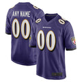 Custom B.Ravens Purple Vapor F.U.S.E. Limited Football Jersey