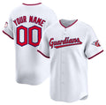 Custom Cleveland Guardians Active Player White Home Limited Stitched Baseball Jersey