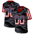 Custom M.Dolphins American Team 32 and Number and Name 2020 Camo Salute to Service Limited Jersey Football Jerseys