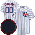Custom Chicago Cubs Active Player White 2025 World Tour Tokyo Series Home Stitched Baseball Jerseys