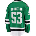 D.Stars #53 Wyatt Johnston Supporters Home Breakaway Player Jersey - Kelly Green Stitched American Hockey Jerseys