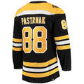 B.Bruins #88 David Pastrnak Home Primegreen Authentic Pro Player Jersey Black Stitched American Hockey Jerseys