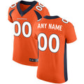 Custom D.Broncos Orange Vapor Untouchable Custom Elite Jersey Stitched Jersey American Football Jerseys