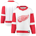 D.Red Wings Supporters Branded Breakaway Away Jersey White Stitched American Hockey Jerseys