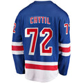 NY.Rangers #72 Filip Chytil Supporters Branded Home Breakaway Jersey Blue Blue Stitched American Hockey Jerseys