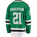 D.Stars #21 Jason Robertson Supporters Branded 2017-18 Home Breakaway Replica Jersey Kelly Green Stitched American Hockey Jerseys
