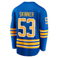 B.Sabres #53 Jeff Skinner Supporters Branded Home Breakaway Jersey Royal Stitched American Hockey Jerseys