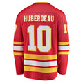 C.Flames #10 Jonathan Huberdeau Supporters Branded Home Breakaway Player Jersey Red Stitched American Hockey Jerseys