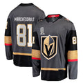 V.Golden Knights #81 Jonathan Marchessault Supporters Branded 2023 Stanley Cup Champions Alternate Breakaway Player Jersey - Black Hockey Jerseys