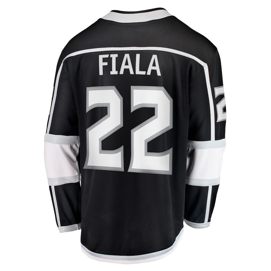 LA.Kings #32 Jonathan Quick Supporters Branded Home Breakaway Player Jersey Black Stitched American Hockey Jerseys