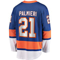 NY.Islanders #21 Kyle Palmieri Supporters Branded 2017-18 Home Breakaway Replica Jersey Royal Stitched American Hockey Jerseys