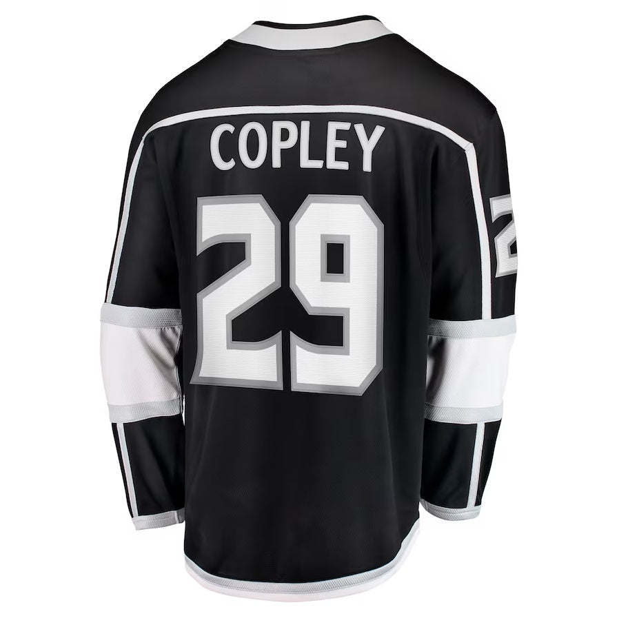 LA.Kings #29 Pheonix Copley Supporters Home Breakaway Jersey - Black Stitched American Hockey Jerseys