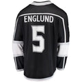 LA.Kings #5 Andreas Englund Supporters Home Premier Breakaway Player Jersey - Black Stitched American Hockey Jerseys