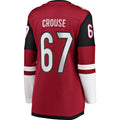 A.Coyotes #67 Lawson Crouse Supporters Branded Home Breakaway Player Jersey Garnet Stitched American Hockey Jerseys