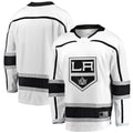 LA.Kings Supporters Branded Breakaway Away Jersey White Stitched American Hockey Jerseys