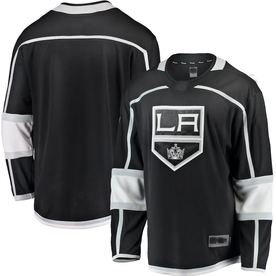 LA.Kings Supporters Branded Breakaway Home Jersey Black Stitched American Hockey Jerseys