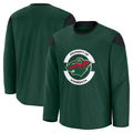 M.Wild Supporters Team Practice Jersey - Green Stitched American Hockey Jerseys