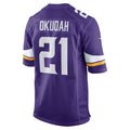 MN.Vikings #21 Jeff Okudah Purple Team Game Stitched American Football Jerseys