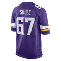 MN.Vikings #67 Justin Skule Purple Team Game Stitched American Football Jerseys