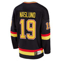 V.Canucks #19 Markus Naslund Supporters Branded Breakaway Retired Player Jersey Black Stitched American Hockey Jerseys