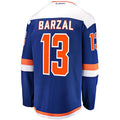 NY.Islanders #13 Mathew Barzal Supporters Branded Alternate Breakaway Jersey Royal Stitched American Hockey Jerseys