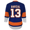 NY.Islanders #13 Mathew Barzal Preschool Home Replica Player Jersey Royal Stitched American Hockey Jerseys