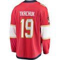 F.Panthers #19 Matthew Tkachuk Supporters Branded Home Breakaway Player Jersey Red Stitched American Hockey Jerseys