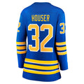 B.Sabres #32 Michael Houser Supporters Branded Home Breakaway Jersey  Royal Stitched American Hockey Jerseys