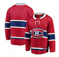 M.Canadiens Supporters Branded Breakaway Home Jersey Red Stitched American Hockey Jerseys