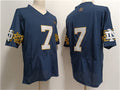 N.Dame Fighting Irish #7 Audric Estim¨¦ Navy Limited Stitched Jersey College Jerseys