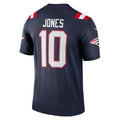 NE.Patriots #10 Mac Jones Navy Legend Jersey Stitched American Football Jerseys