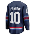 NY.Rangers #10 Artemi Panarin Supporters Alternate Premier Breakaway Player Jersey - Navy Stitched American Hockey Jerseys