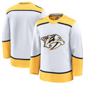 N.Predators Fanatics Away Premium Jersey - White Stitched American Hockey Jerseys