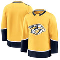 N.Predators Fanatics Home Premium Jersey - Yellow Stitched American Hockey Jerseys