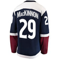 C.Avalanche #29 Nathan MacKinnon Supporters Branded Alternate Breakaway Player Jersey Stitched American Hockey Jerseys