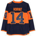 NY.Islanders #14 Bo Horvat Autographed Supporters Authentic 2024 Stadium Series Authentic Jersey Stitched American Hockey Jerseys