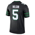 New York Jets #5 Garrett Wilson Alternate Legend Jersey - Legacy Black American Football Jerseys