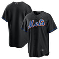 New York Mets Black 2022 Alternate Replica Team Jersey Baseball Jerseys