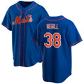 New York Mets #38 Tylor Megill Royal Cool Base Stitched Baseball Jersey