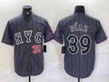 New York Mets #39 Edwin Diaz Gray 2024 City Connect Cool Base Baseball Jersey