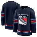 NY.Rangers Supporters Alternate Premium Jersey - Navy Stitched American Hockey Jerseys