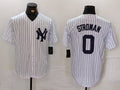 New York Yankees #0 Marcus Stroman White Cool Base Stitched Baseball Jersey