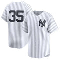 New York Yankees #35 Cody Bellinger White 2024 Home Limited Stitched Baseball Jersey