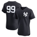New York Yankees #99 Aaron Judge Alternate 2 Elite Player Jersey - Navy Stitched Baseball Jersey